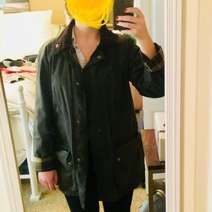 Barbour Coat Size 8